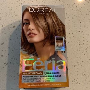 L’Oréal Féria High Lift Brown 3X highlights Hair Color